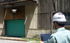 ドローンでの検査も可能です！